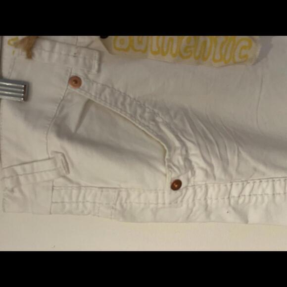 M&S white authentic cropped demin jeans - Picture 2 of 4